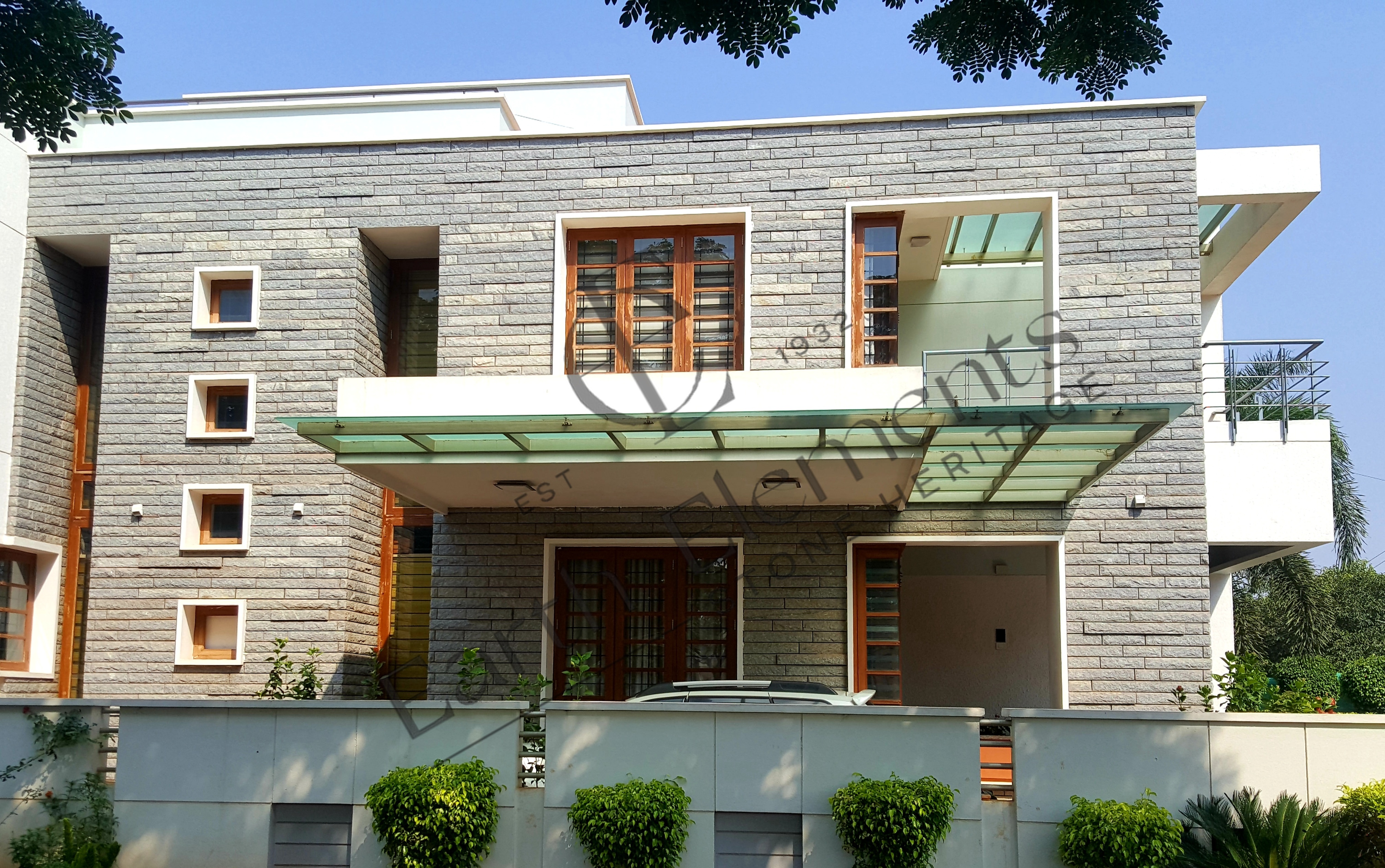 Lime Green Block Stone