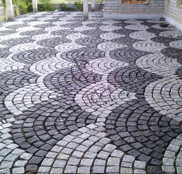 Cobble Stone Black & White 