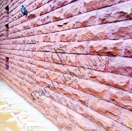 Red Block Stone